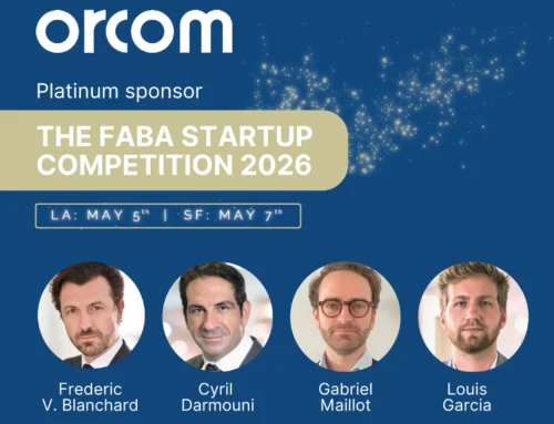 ORCOM sponsor du FABA Startup Competition 2026, un engagement fort aux côtés de l’innovation franco-américaine